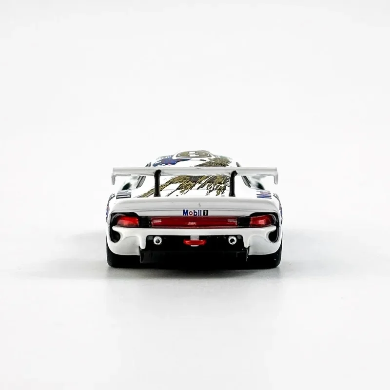 TAKARA TOMY 1/64 Porsche 911 GT1 1996 металлическая модель автомобиля