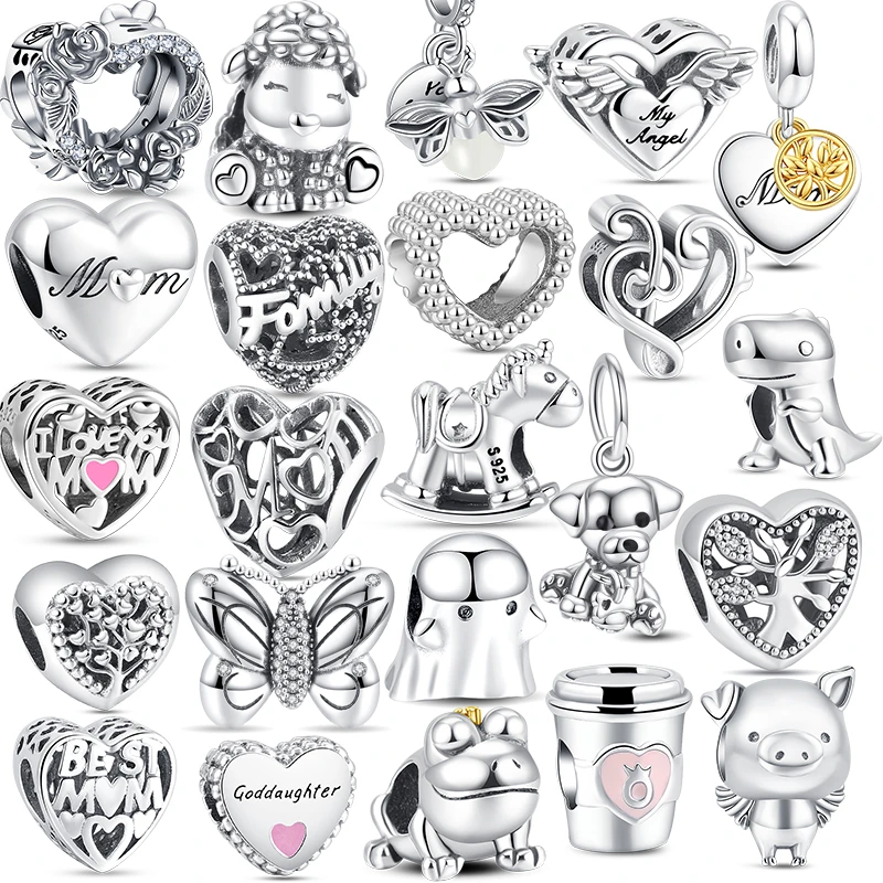 

Женский браслет из серебра 925 пробы, с подвеской-бабочкой