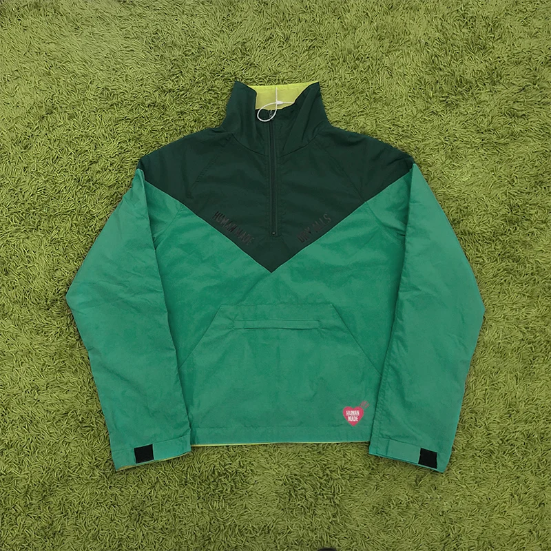 

High Street Patchwork Zippers Jacket Casual Versatile Windbreaker Streetwear Coat Techwear Traf Woman Clothes Men's Clothing