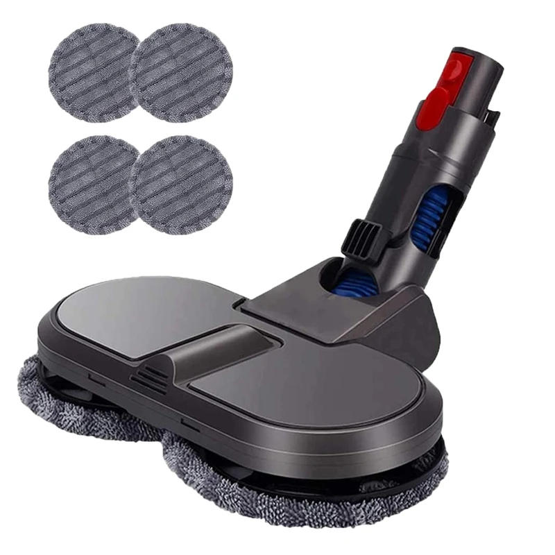 

Electric Wet Dry Mopping Head Attachment For Dyson Cordless Stick Vacuum Cleaner V7 V8 V10 V11 Models With 10 Mop Pads