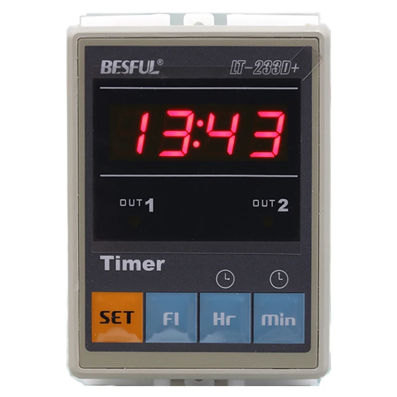 

Two-way time control switch Timer LT-233D + time controller Dual-way LT-233D-R