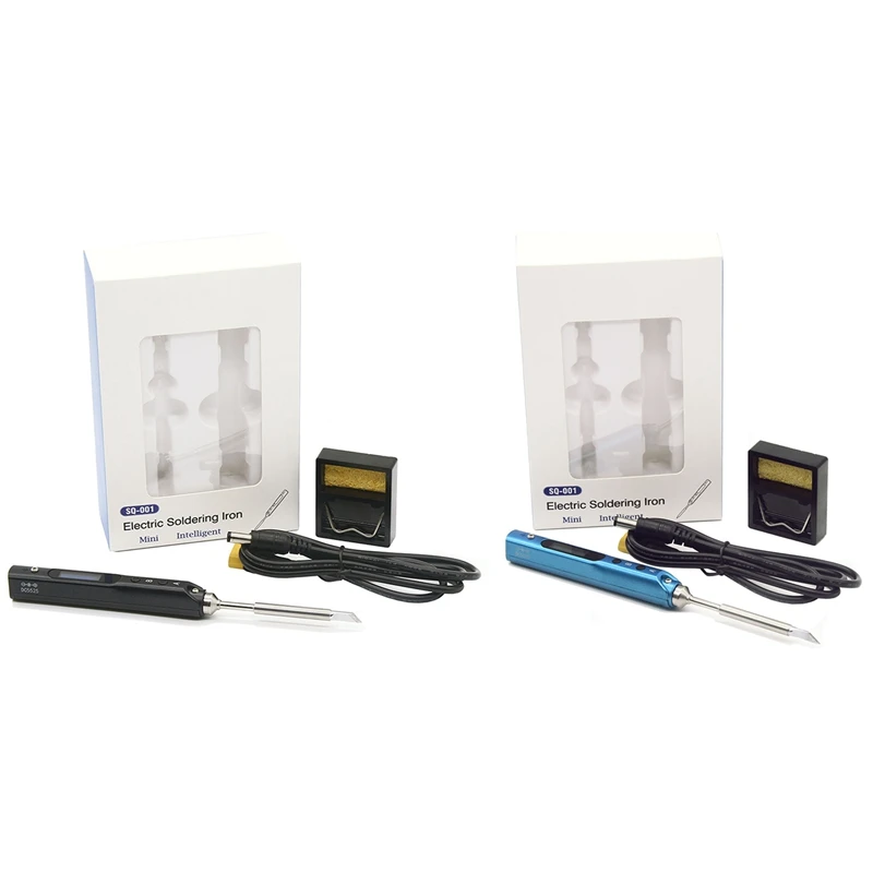 

100-400 Degree Constant Temperature Adjustable SQ-001 Smart Portable 65W Electric Soldering Iron 12-24V Power