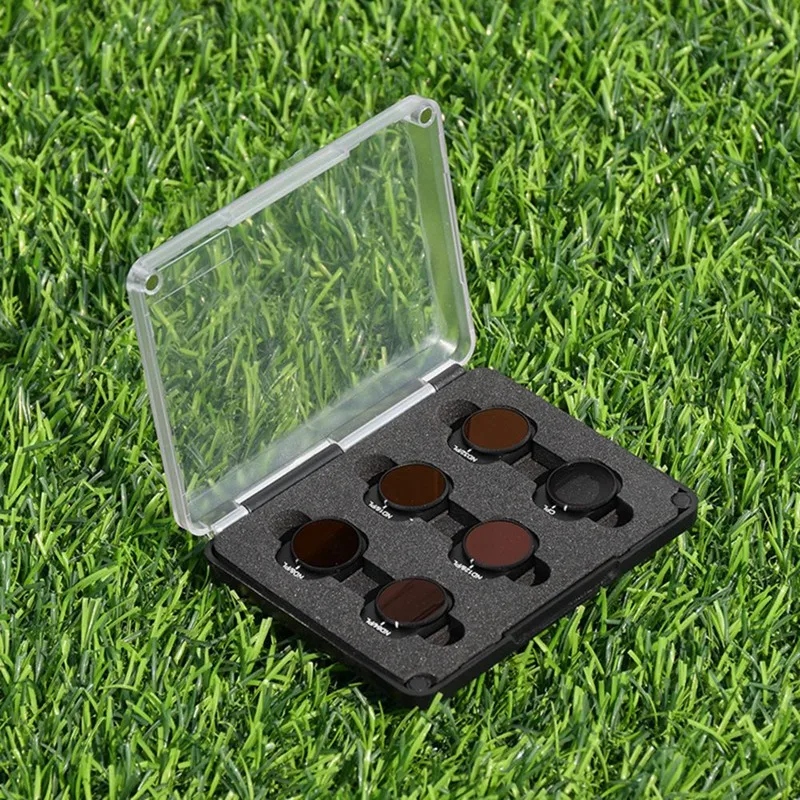 

BRDRC MINI3/3PRO Filter 6-Piece Set Part CPL ND8PL ND16PL ND32PL ND64PL ND128PL Aluminum Alloy Frame