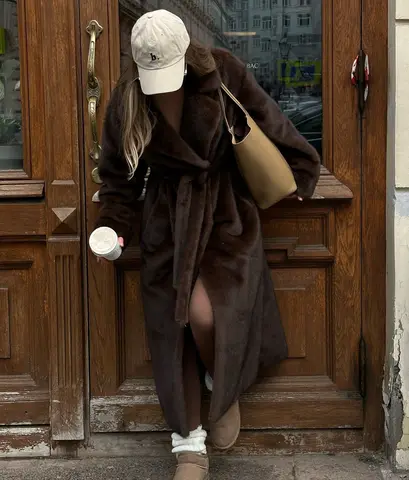 Женский искусственный мех  zekye куртка Mao Mao