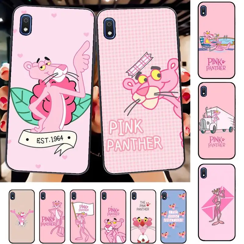 

Yinuoda Pink Panther Phone Case for Samsung A51 01 50 71 21S 70 31 40 30 10 20 S E 11 91 A7 A8 2018