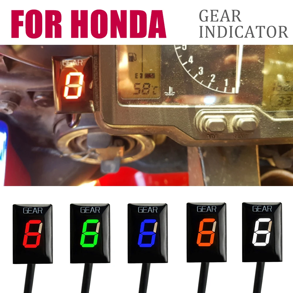 Motorcycle  Level Ecu Plug Mount Speed Gear Display Indicator For Honda CB650 NC750 X F CTX700  XL700V CRF250L/M CBR250R CB250