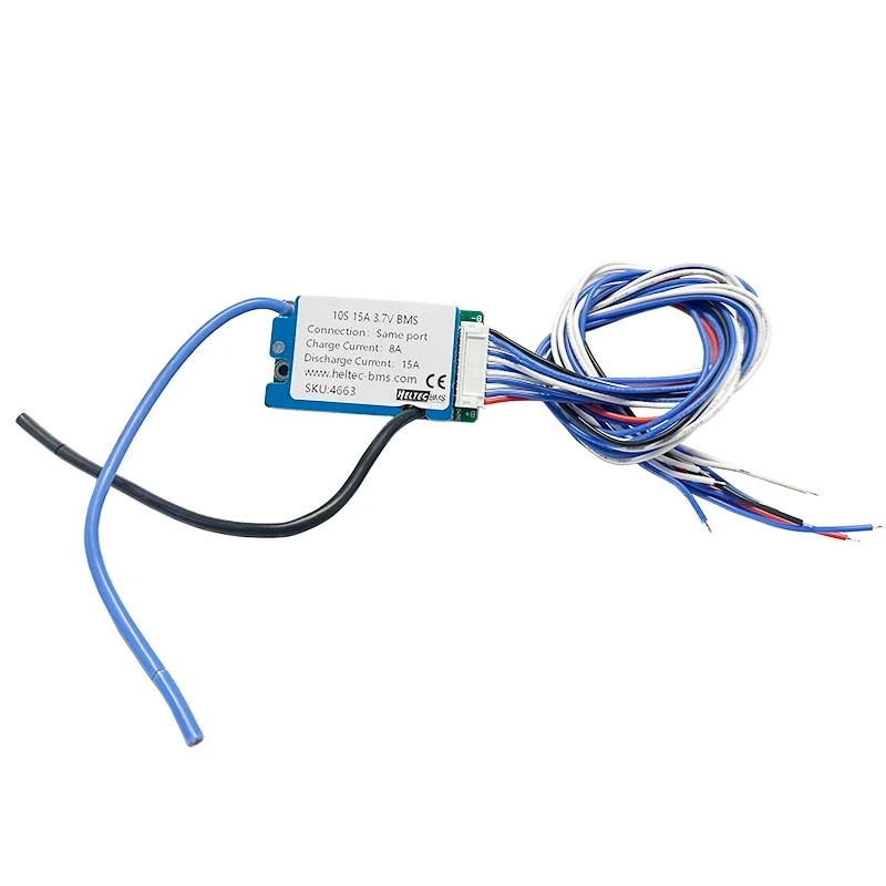 HeltecBMS 6S 7S 8S 9S 10S BMS 36V 15A 20A Защитная плата 3,7 В 18650 литиевая батарея с контролем температурыдвигателем электрического велосипеда BMS (art.: 3920cb8826da0) - 3920cb8826da0