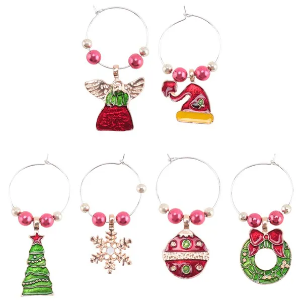 

Подвески для бокалов, набор из 6 штук