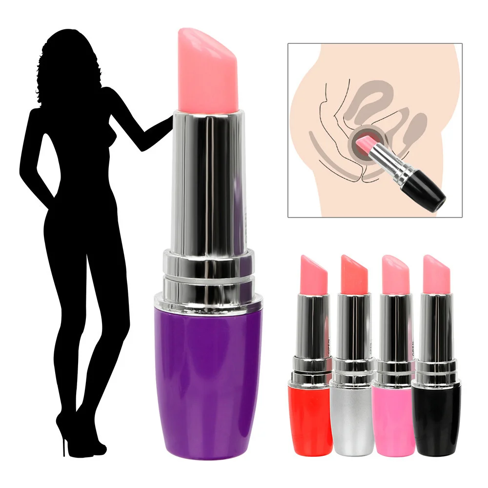 Colorful Lipstick Vibrator Massager Stick Waterproof Jump Egg Bullet Clitoral Anal Stimulation Girl 18 Sex Toys for Women