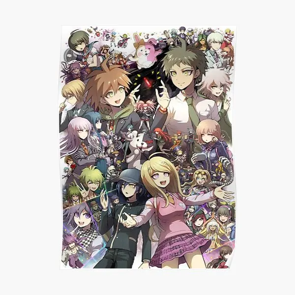 

Плакат макато хаджим каэд из «данганронпа», украшение для дома, винтажная забавная Современная фотография, роспись, Декор, без рамки