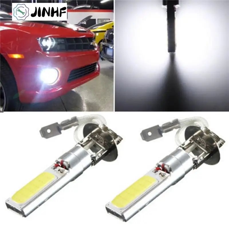 

2pc 12v White Fog lamp Driving Light Lamp Car LEDBulb LED auto day time running light