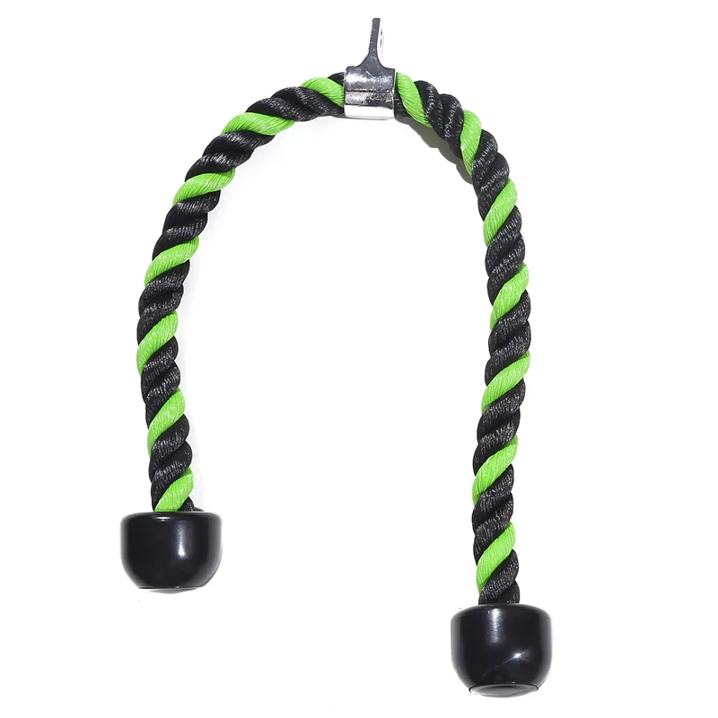 

Tricep Rope Abdominal Crunches Cable Pull Down Laterals Biceps Muscle Training Fitness Body Building Gym Pull Rope