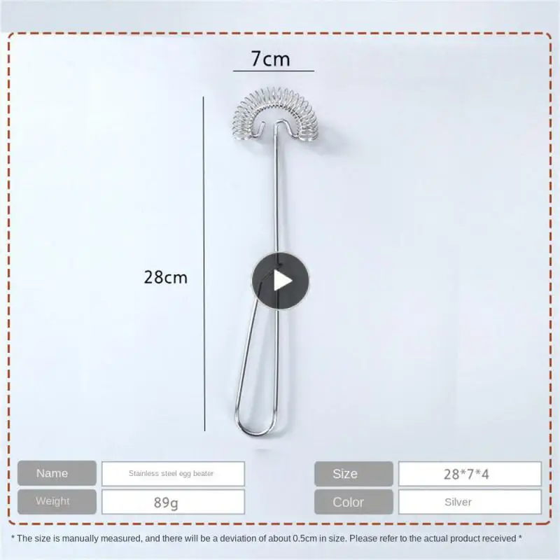 

Egg Stirring Tool Cream Stirring Mixer Portable Whisk Stir Beater Coffee Frothing Wand Cappuccino Frother Manual Egg Beater