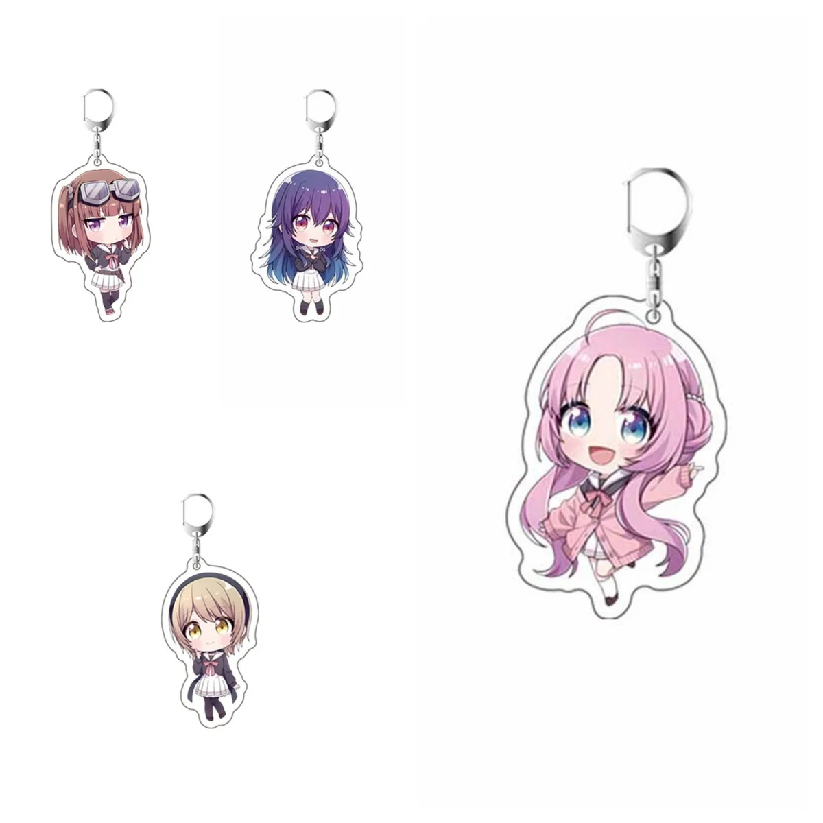 4 шт. аниме Hoshikuzu Telepath акриловая подставка модель косплей Шарм Tekens орнамент