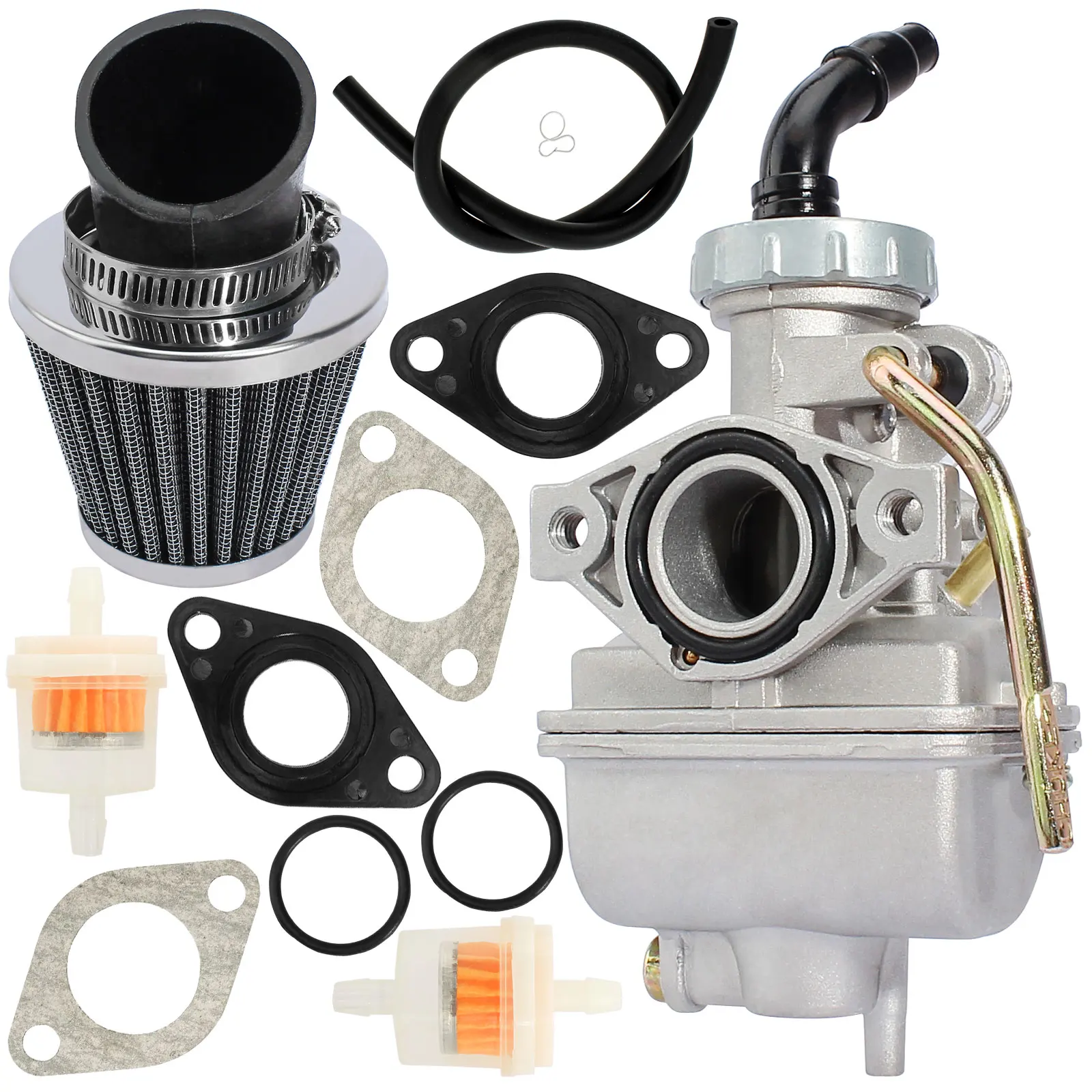 Карбюратор PZ20 КАРБЮРАТОР 50 куб. См 70 90 110 125 135 для ATV карт CRF50F CRF80F CRF110F XR50R XR80 XL75 Kawasaki