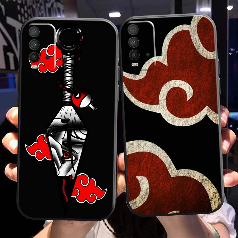 

Akatsuki Uchiha Itachi Sharingan Phone Case For Xiaomi Poco M3 M3 Pro 5G POCO X3 PRO NFC X3 GT Carcasa Silicone Cover Soft