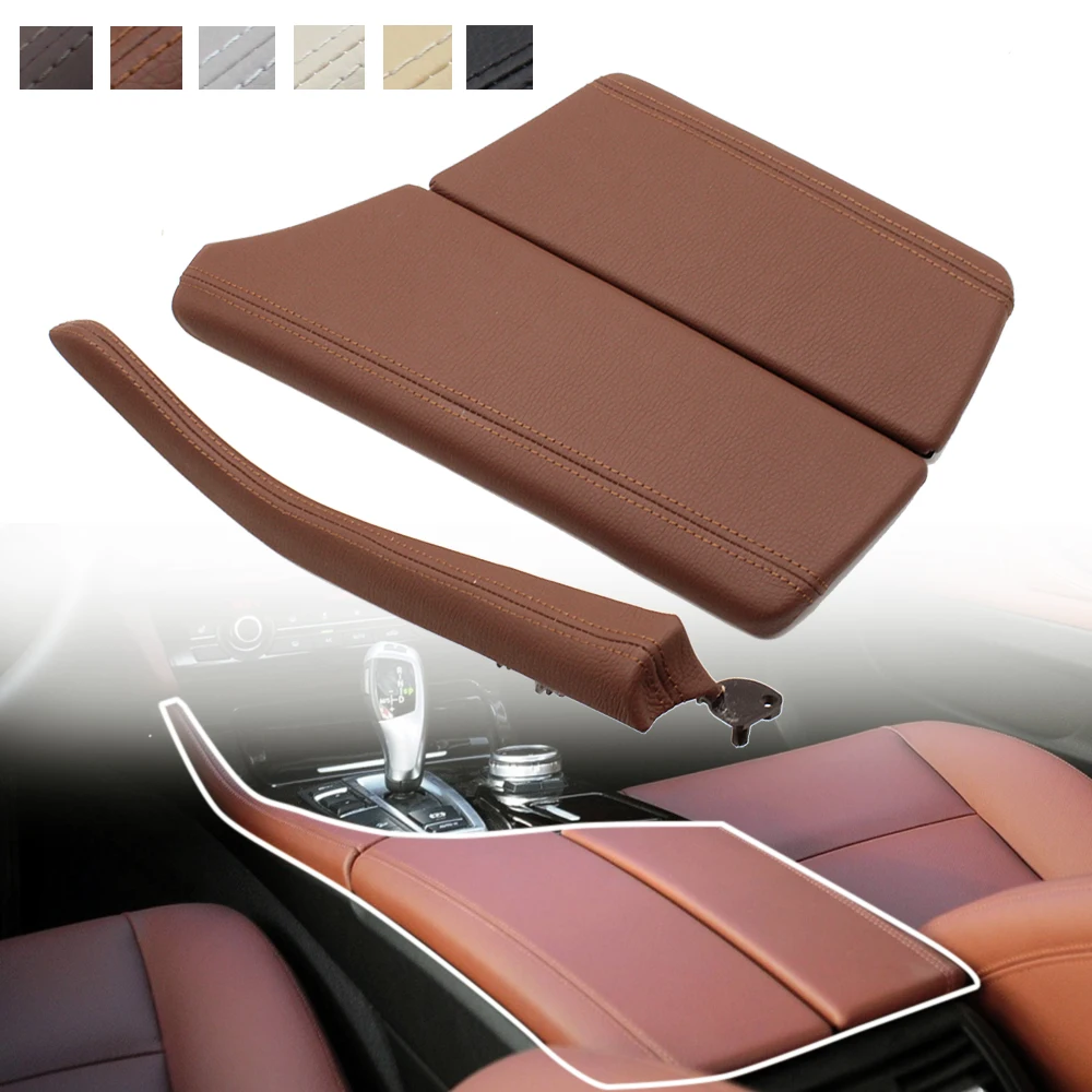 

Center Console Armrest Case Cover Leather Storage Box Lid Replacement For BMW 5 Series F10 F11 F18 520 523 525 528 530 535