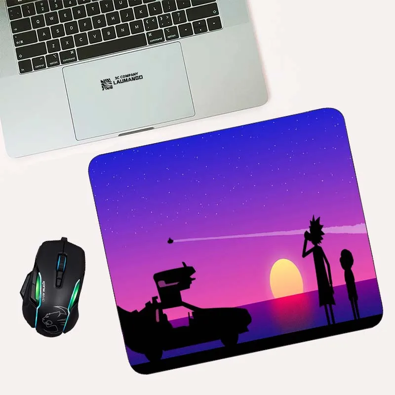 

Коврик Рик милый коврик для мышки с аниме Valorant коврик для мыши Varmilo Genshin Ударопрочный ПК геймерский Настольный коврик игровые аксессуары ков...