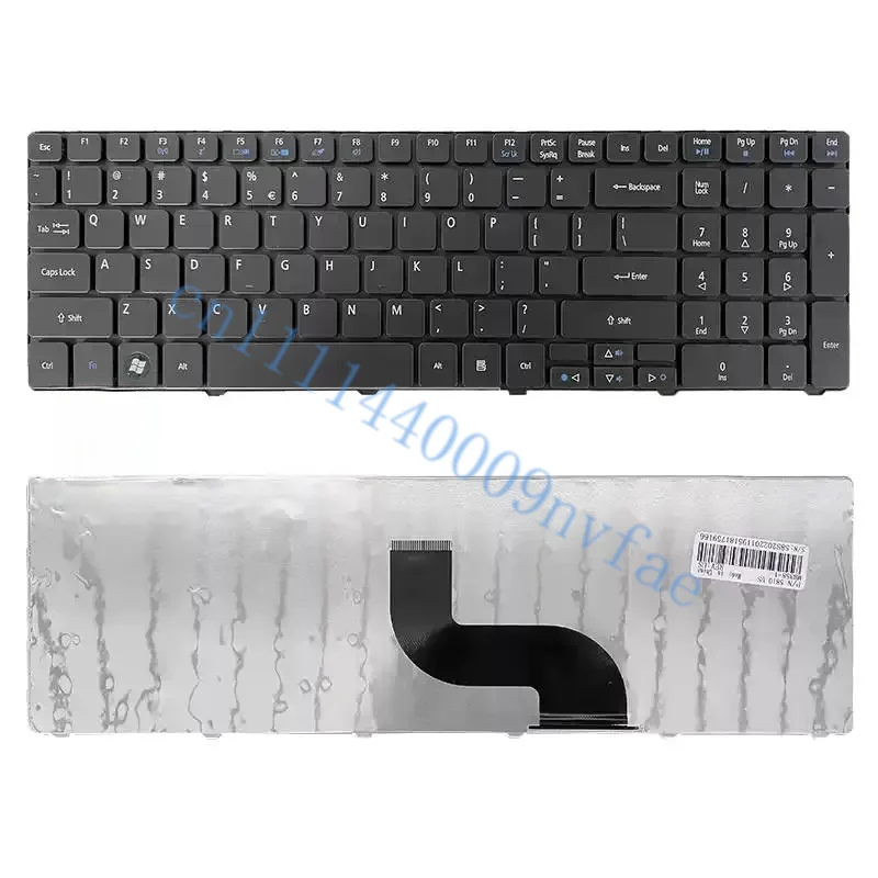 Фото Клавиатура для ноутбуков ACER 5810T 5820T 5750G 5742 5536TG 7741ZG/G Series 0.3 (RU/US) №1