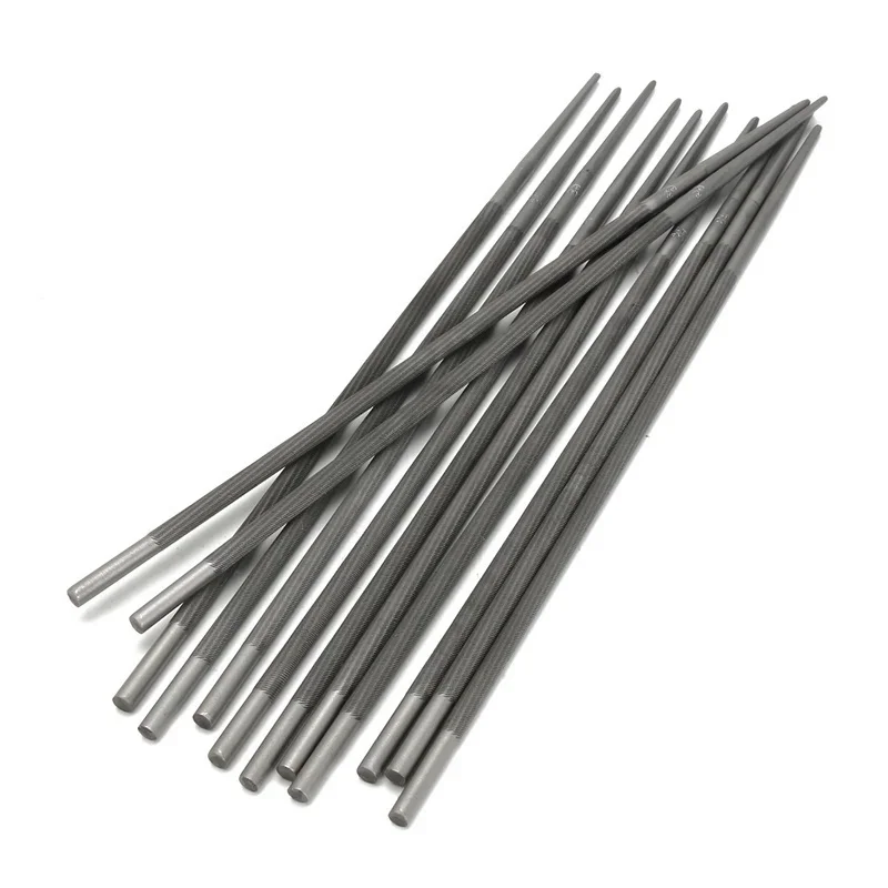 12 шт. круглые пилки для цепной пилы 5 мм 7/32 дюйма