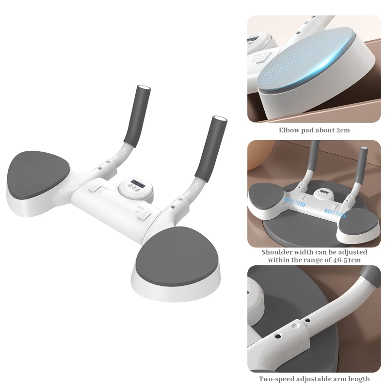 

Тренажер для пресса, многофункциональный тренажер для мышц живота, домашнее оборудование для фитнеса мышц брюшного пресса с электронным сч...