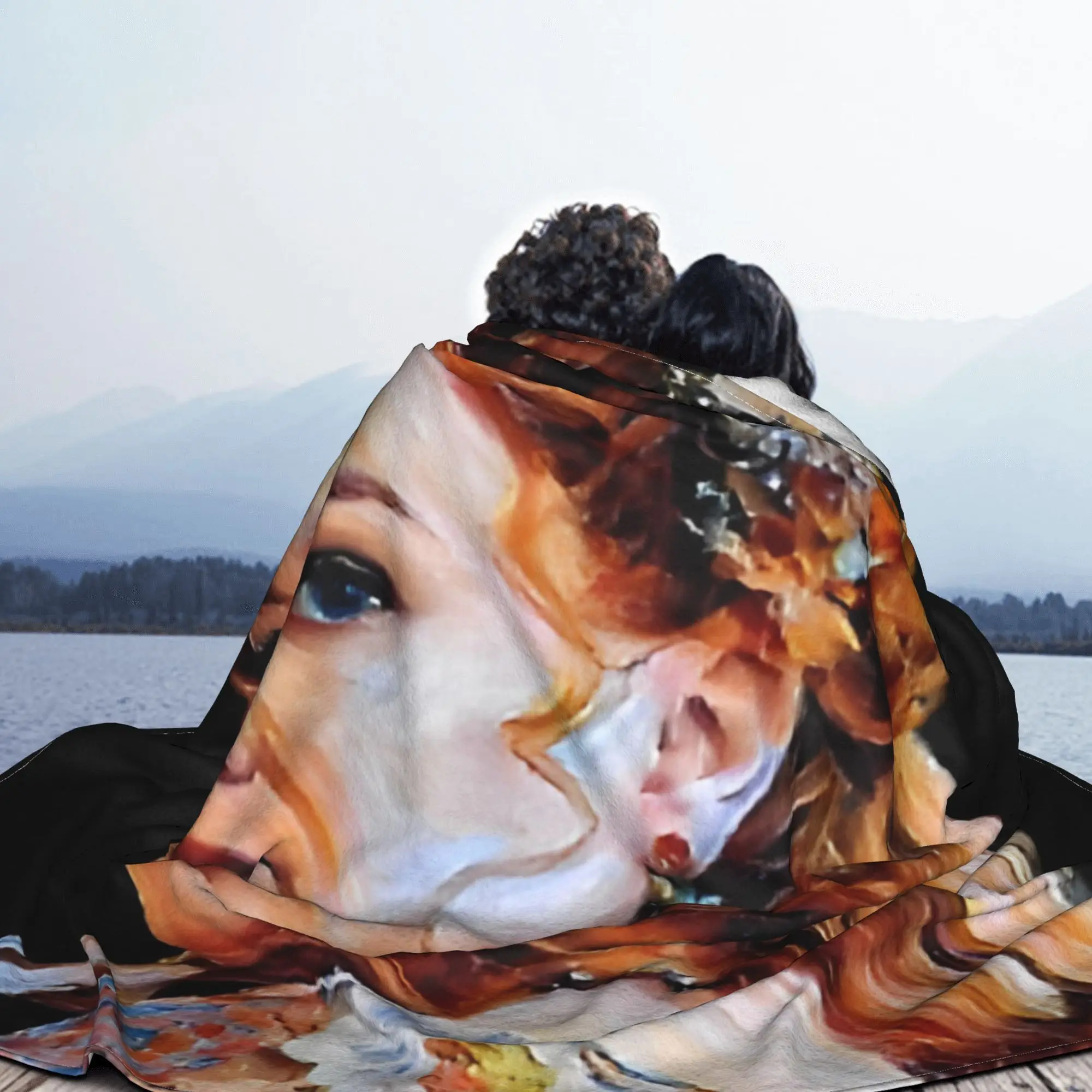 Винтажные одеяла Bridgerton фланелевое многофункциональное мягкое одеяло с принтом