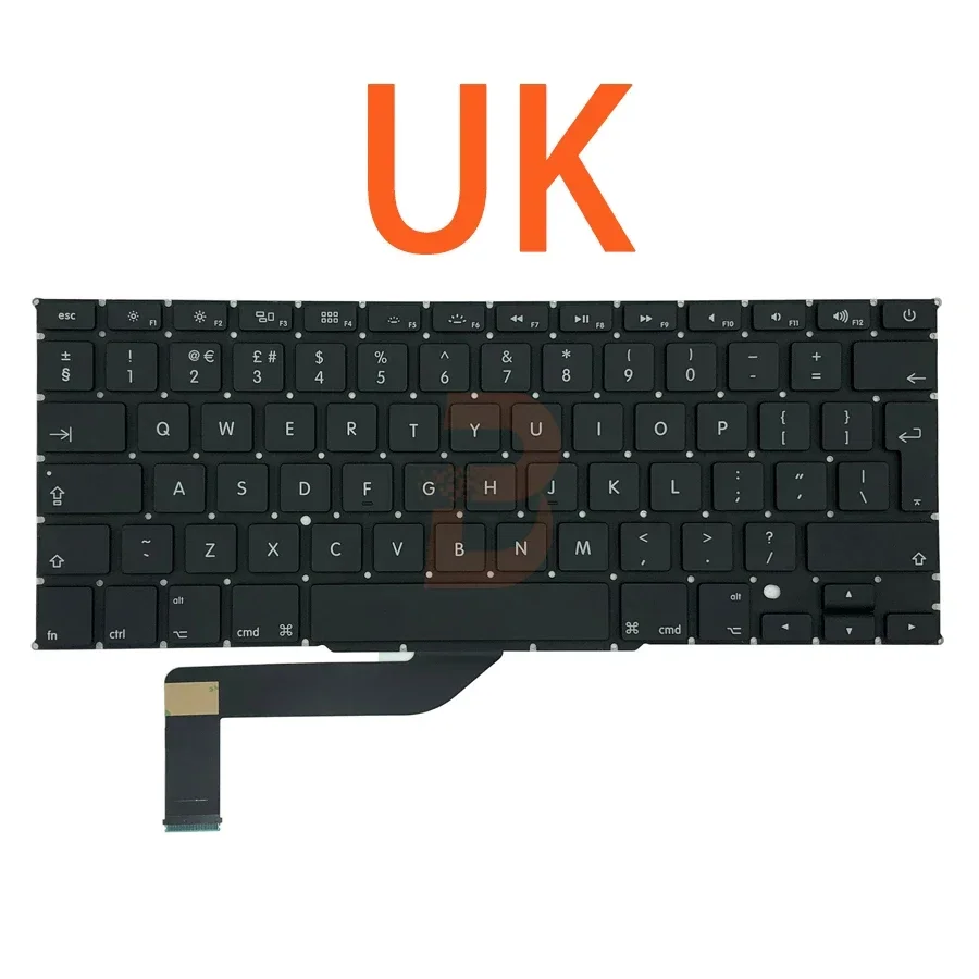 Новые клавиатуры для ноутбуков Macbook Pro Retina клавиатура A1398 15 дюймов США