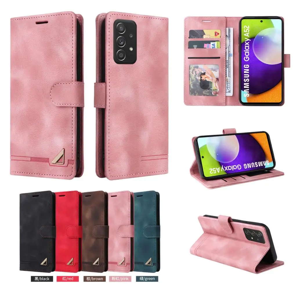 

Роскошный кожаный чехол с откидной крышкой для Samsung Galaxy A02 A52 A72 A12 A32 A02S A03S A33 A53 A73 A22 A13 A14, чехол-кошелек с отделением для карт, 2023