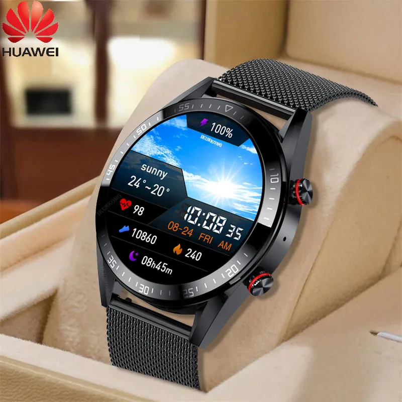 

Смарт-часы Huawei с AMOLED-экраном, мужские Смарт-часы с поддержкой Bluetooth, звонков и локальной музыки