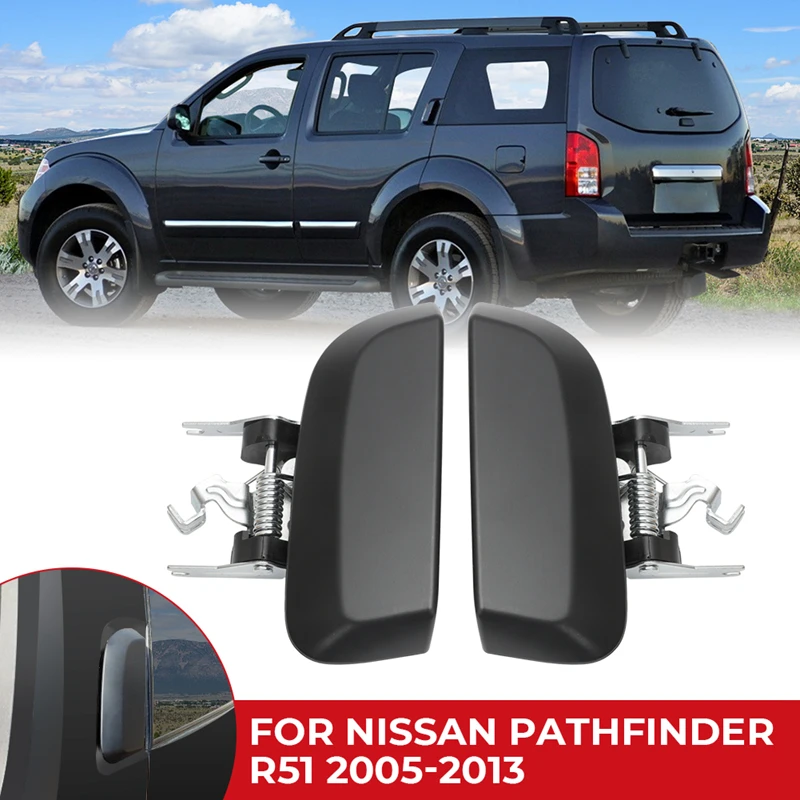 Задняя внешняя дверная ручка для Nissan Pathfinder R51 2005-2013 2012 внешний пассажирский левый