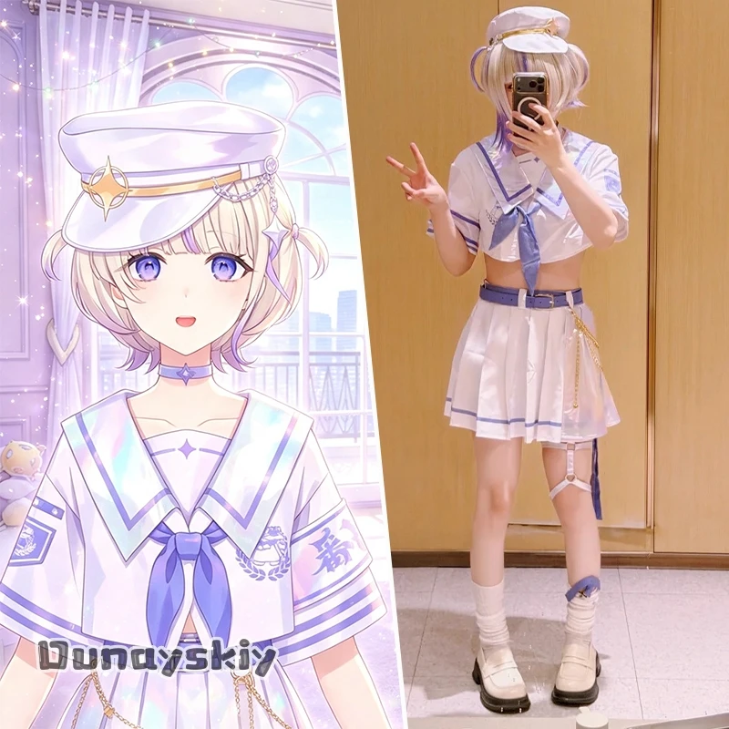 Фото Костюм для косплея Hololive Vtuber Dreams Todoroki Hajime: платье-кимоно для Хэллоуина, маскарада, Комик-Кона, наряд для взрослых женщин №1