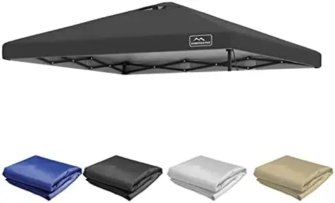 

Pop Up Canopy Tent Top Replacement Cover Roof with Air Vent, Polyester UV 30 Waterproof for Outdoor Garden Pavilion Sun Shade(T