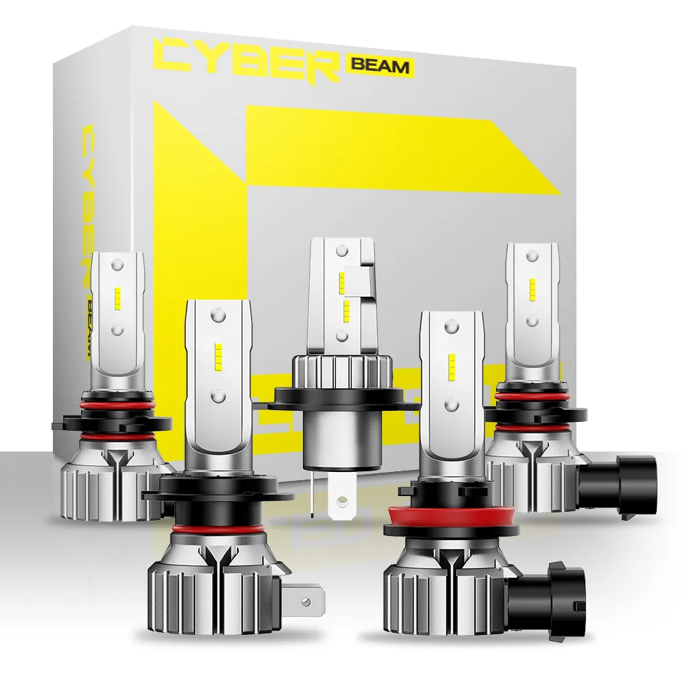 Лампа для передних фар H7 H4 H11 9005 HB3 9006 HB4 120 Вт 6500 лм K лампа противотуманных