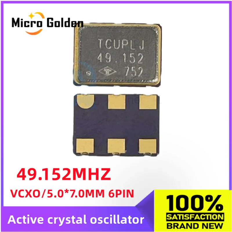 (3 шт.) 49,152 M 49,152 МГц VCXO SMD 5070 температурная компенсация активный кварцевый генератор 5,0*7,0 мм 6PIN CMOSVTCUOPLJ-NF 15PF (3 шт.) 49,152 M 49,152 МГц VCXO SMD 5070 температурная компенсация активный кварцевый генератор 5,0*7,0 мм 6PIN CMOSVTCUOPLJ-NF 15PF