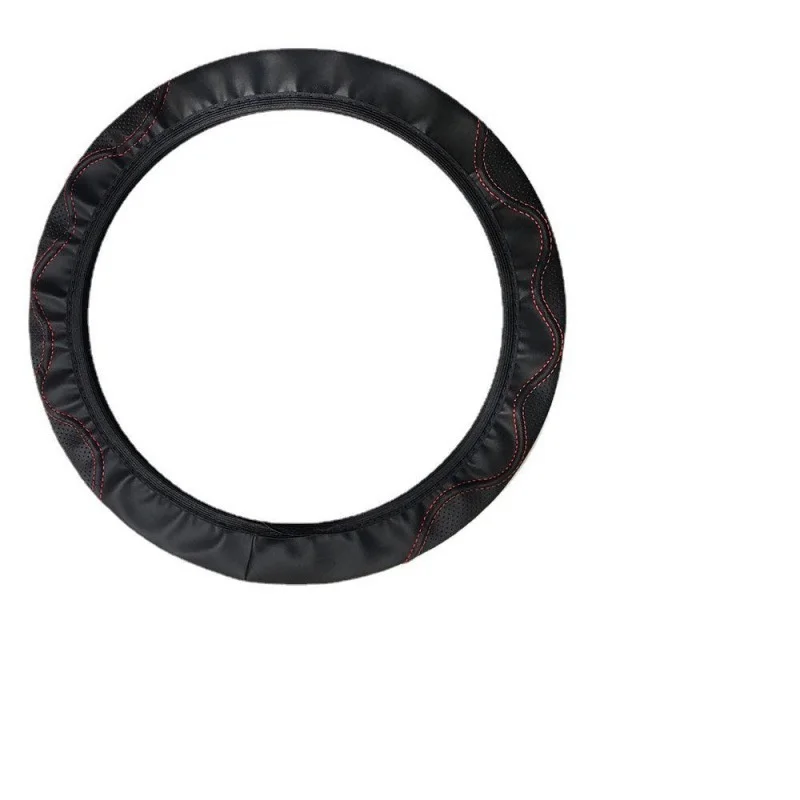 Универсальный чехол на руль автомобиля из волокнистой кожи Four Seasons с волнистым