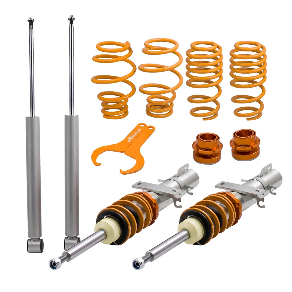 4 шт. койловеры амортизатора для Volkswagen Polo Saloon MK4 (9N 9A4) 2002-2009