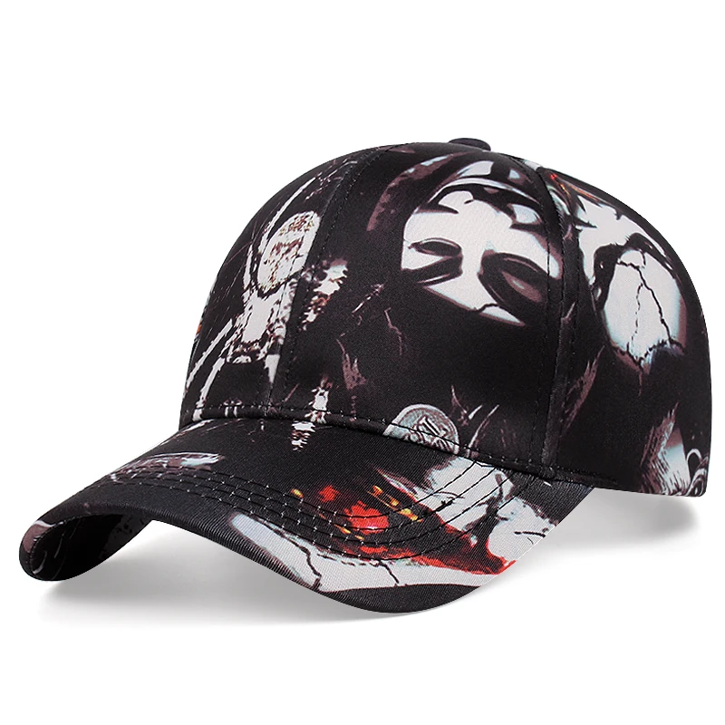 

2022 new men's graffiti baseball cap hip-hop hip-hop hat