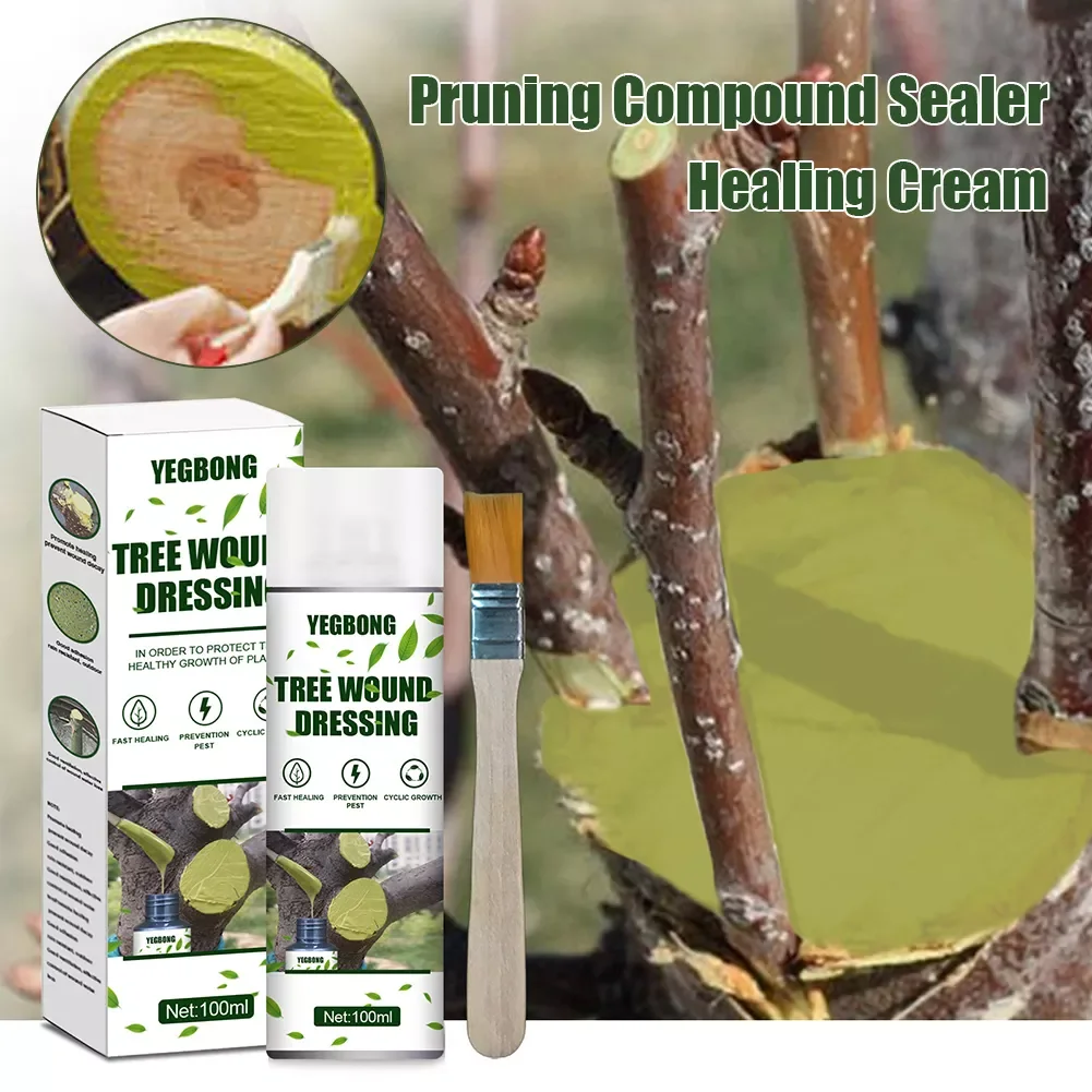 

100ml Tree Wound Healing Cream Wound Bonsai Pruning Compound Sealer Heal Paste Agent Gardening Plants Grafting Repair Tools