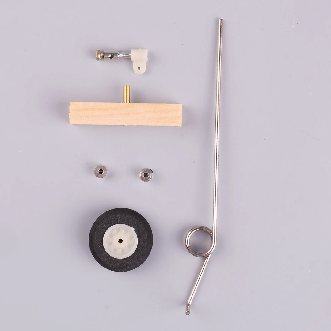 Плата SU27 KT Металлическое шасси самолета с передним колесом рулевое колесо для