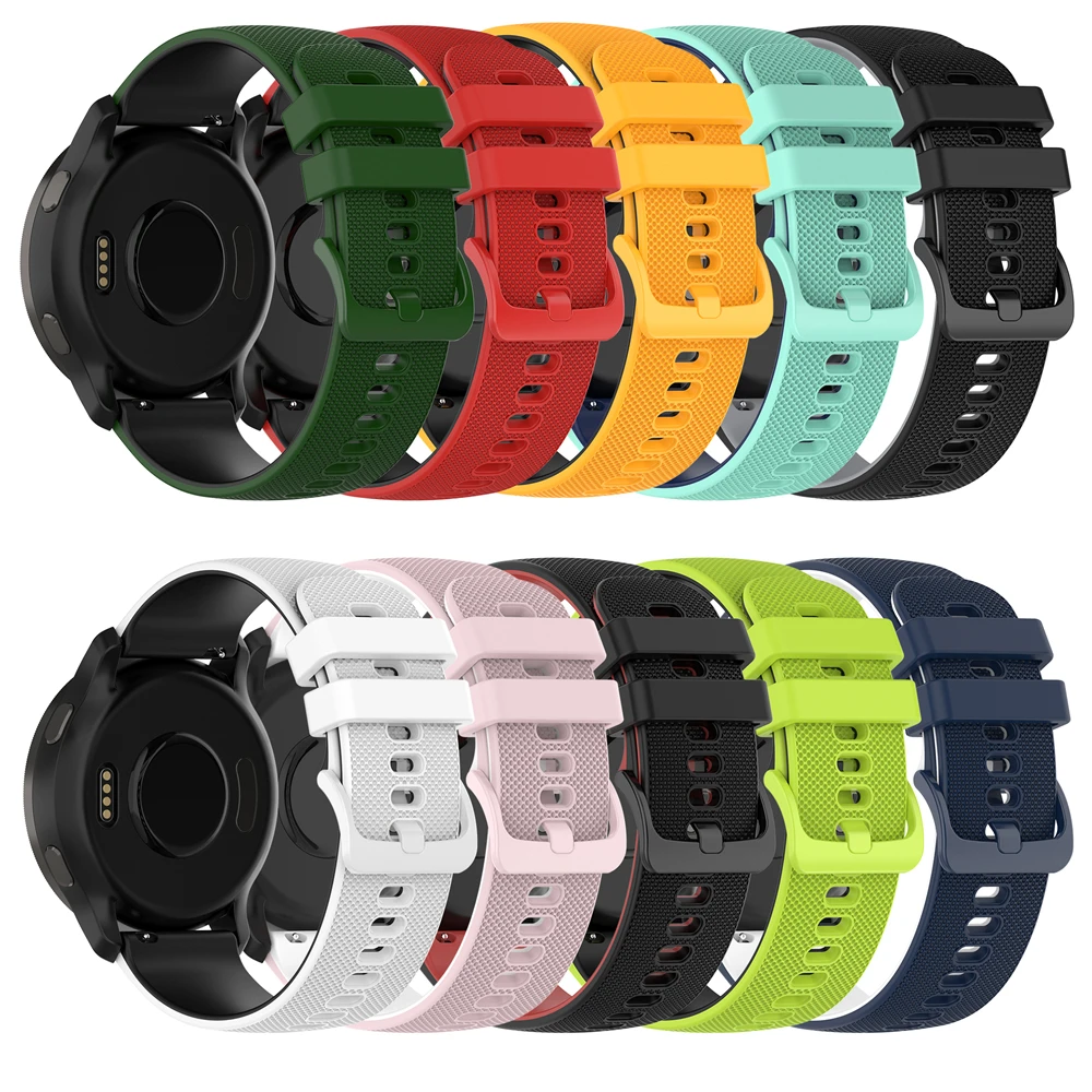 Сменный силиконовый ремешок 22 20 мм для HUAWEI WATCH GT 5 Pro 46 4 GT3 SE 2 42 браслет Buds Runner HONOR Magic