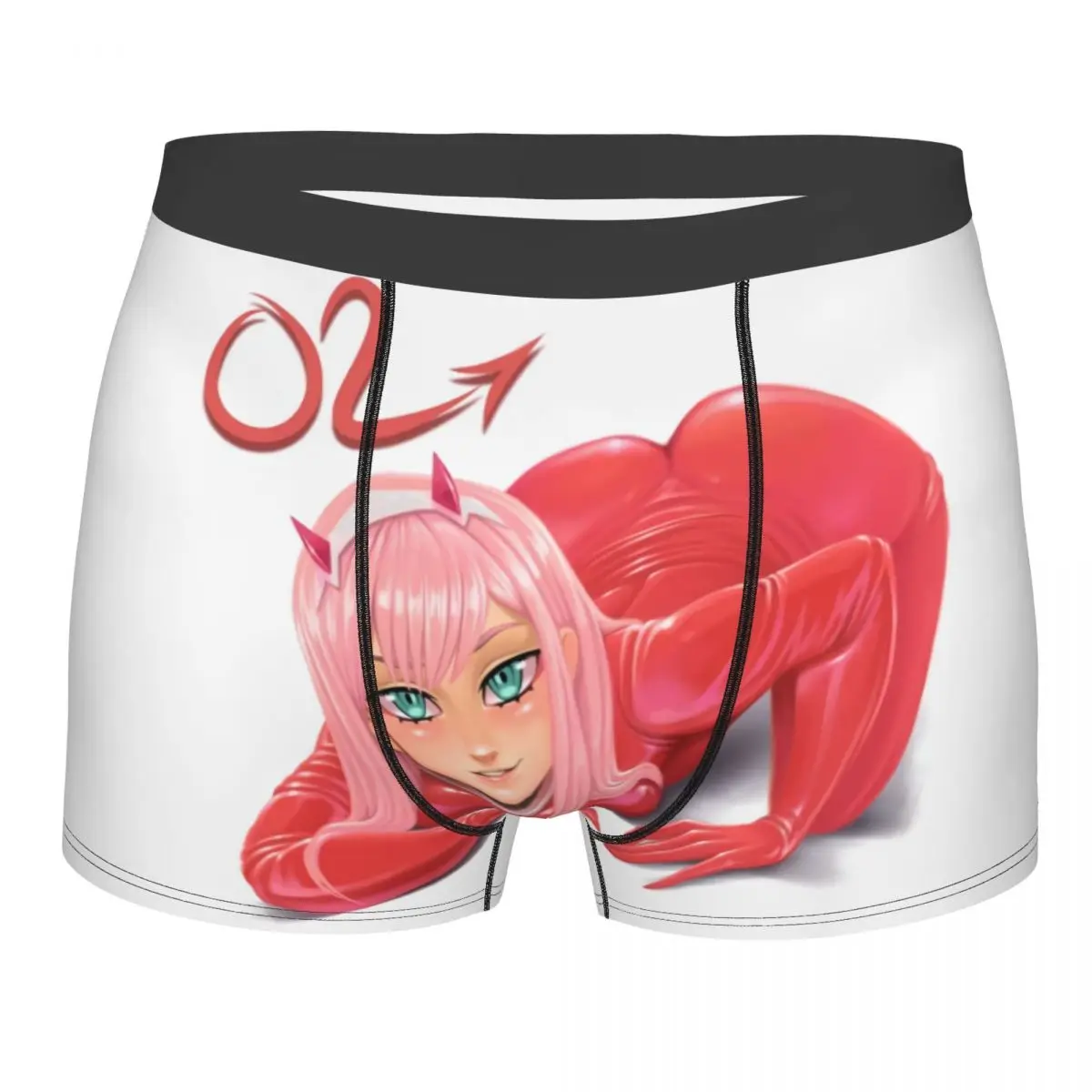 

Custom Zero Two Darling In The Franxx Underwear Men Breathbale Boxer Briefs