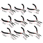 Миниатюрные кусачки, диагональные плоскогубцы с круглой изогнутой иглой, кусачки для бисероплетения, для самостоятельного изготовления мелких ювелирных изделий