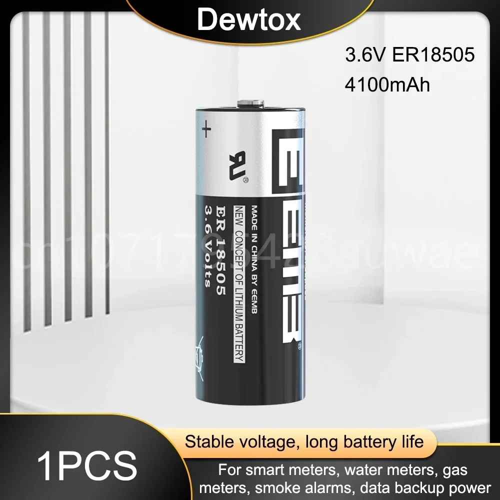 1 шт. новый оригинальный ANLB ER18505 18505M 18505 литиевая батарея 3 6 В 4100 мАч управление ПЛК