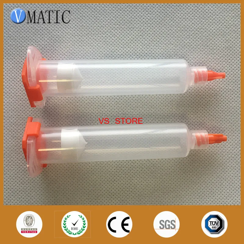 High Quality 55cc/ml Us Style Newest Dispenser Special Syringe With Stopper,End Cover, Dispensing Syringe With Piston