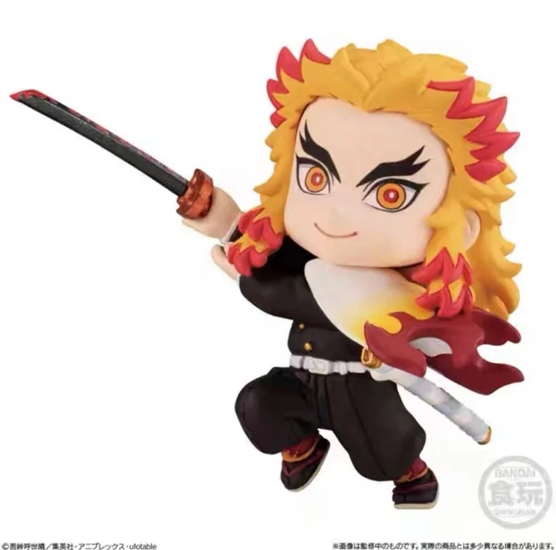 Фото BANDAI Demon Slayer фигурки модель Tanjirou Kamado Nezuko Hashibira Inosuke аниме периферийные фигурки игрушки №4