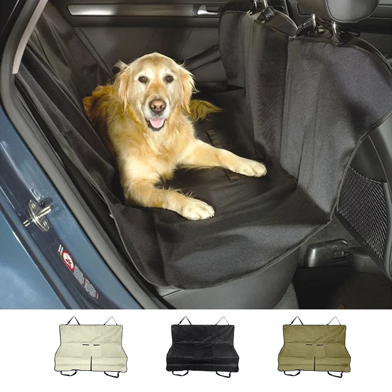 

2023 Dog Car Seat Cover Waterproof Pet ca rrier for Dogs Cats Cat Car Transportation Travel Protector Blanket Safety Dog