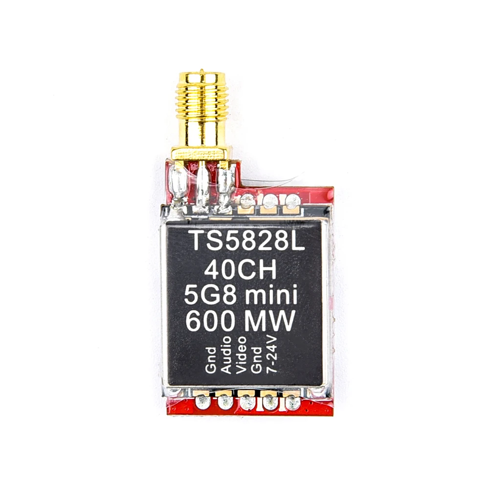 Фото TS5828L 5 8 ГГц 40CH 600 мВт FPV AV беспроводной передатчик + 700TVL / 1000TVL 1500TVL камера для Mini Racing TS5828L 5 8 ГГц 40CH 600 мВт FPV AV беспроводной передатчик + 700TVL / 1000TVL 1500TVL камера для Mini Racing