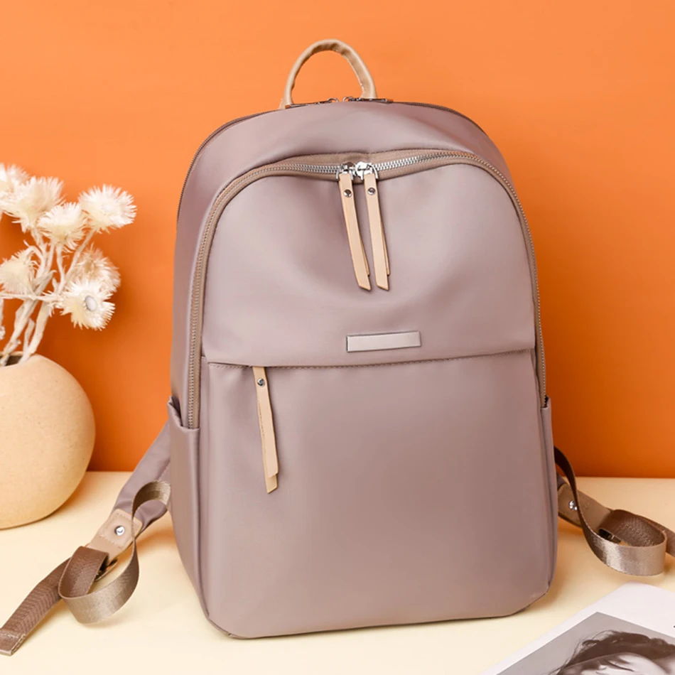 

Fashion Rucksack Oxford Female School Anti-theft Backpack Bag For Style Women New Sac Girls Travel Classic Bookbag Bag Bagpack