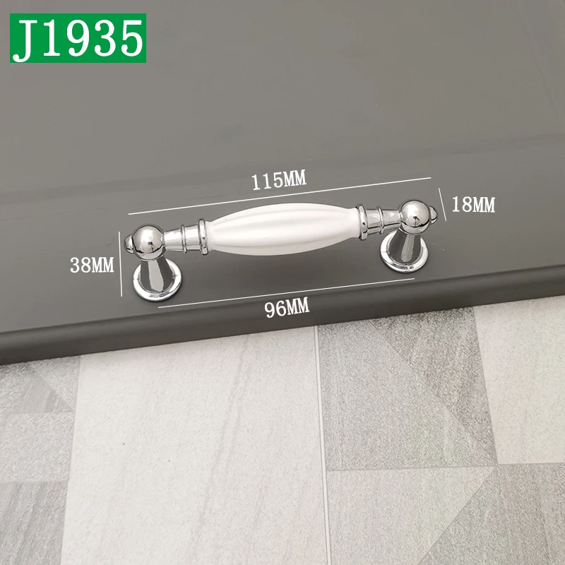 

Ручки для шкафов керамические золотые/серебряные