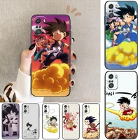 hot selling dragon ball for xiaomi redmi note 10s 10 9t 9s 9 8t 8 7s 7 6 5a 5 pro max soft black phone case